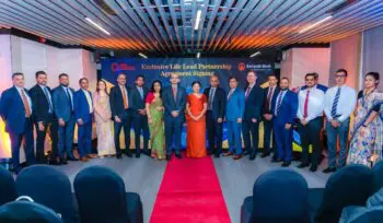 Magi at Sampath Bank agreement signing with Union Assurance